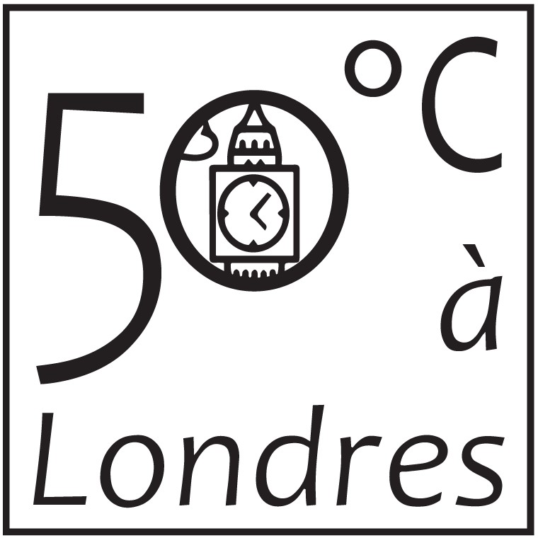 50 degrés à Londres